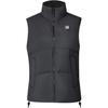 Explore Series Warm Stand Collar Sports Vest Women Vest Deep-Black A11W347912F-BK