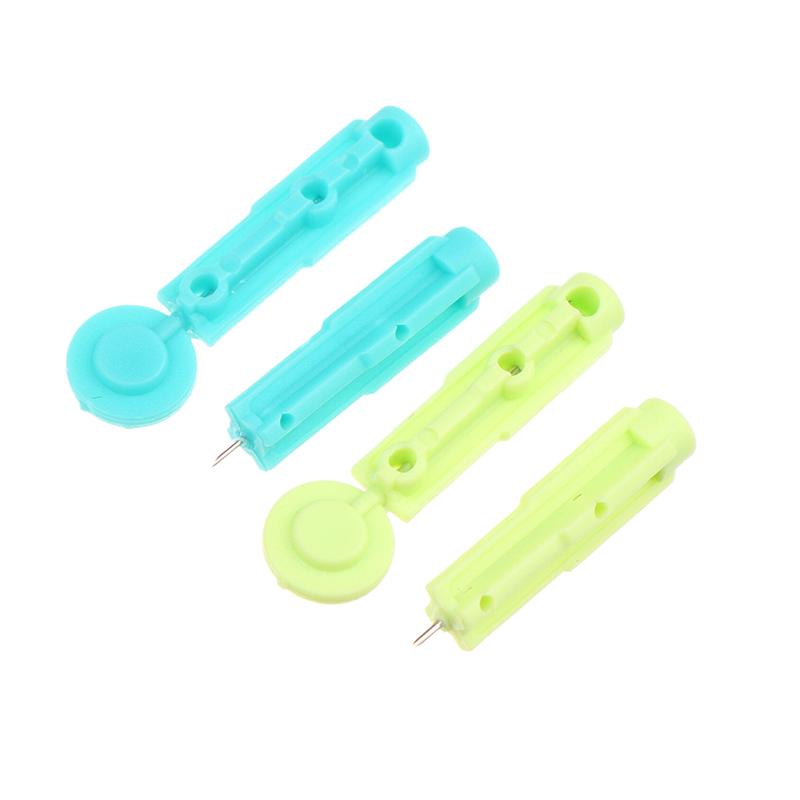 50Pcs Blood Lancet Pen Disposable Needles Massage Stick Use For Pen Sterile Lancets Fleam Vent Drain Blood Lancet 23/26/28/30G