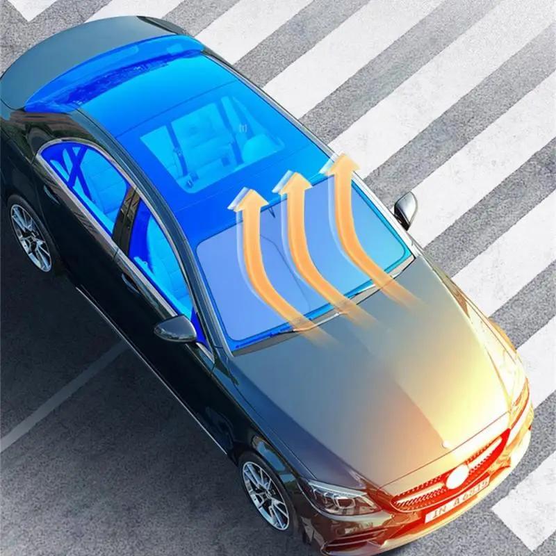 Neu Auto Frontscheibe Sonnenschutz Abdeckung Sonnenschutz Windschutzscheibe Visier Windschutzscheibe Klapp Auto UV Vorhang Styling Zubehör