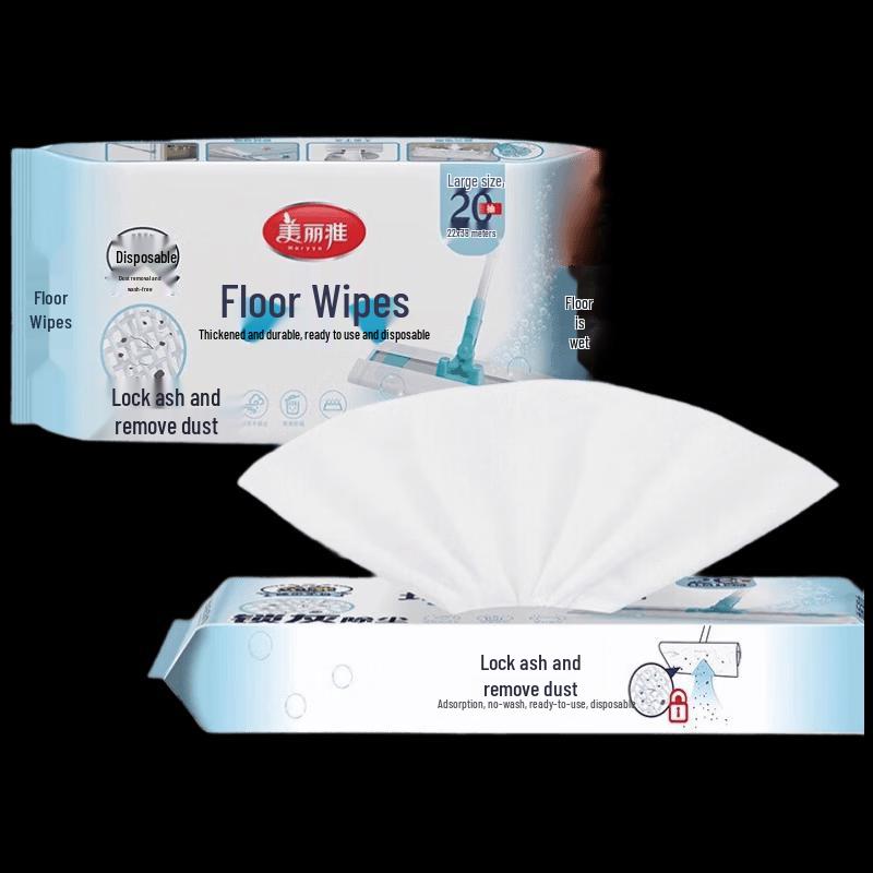 Meiliya Extra Large Floor Wet Wipes