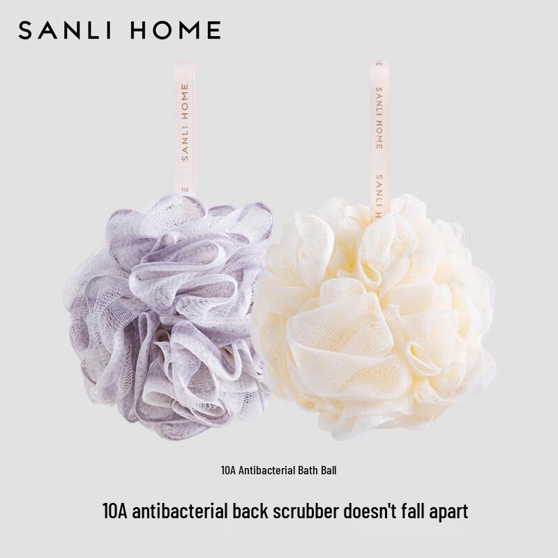 Sanli 10A Antibacterial Soft Bath Loofah