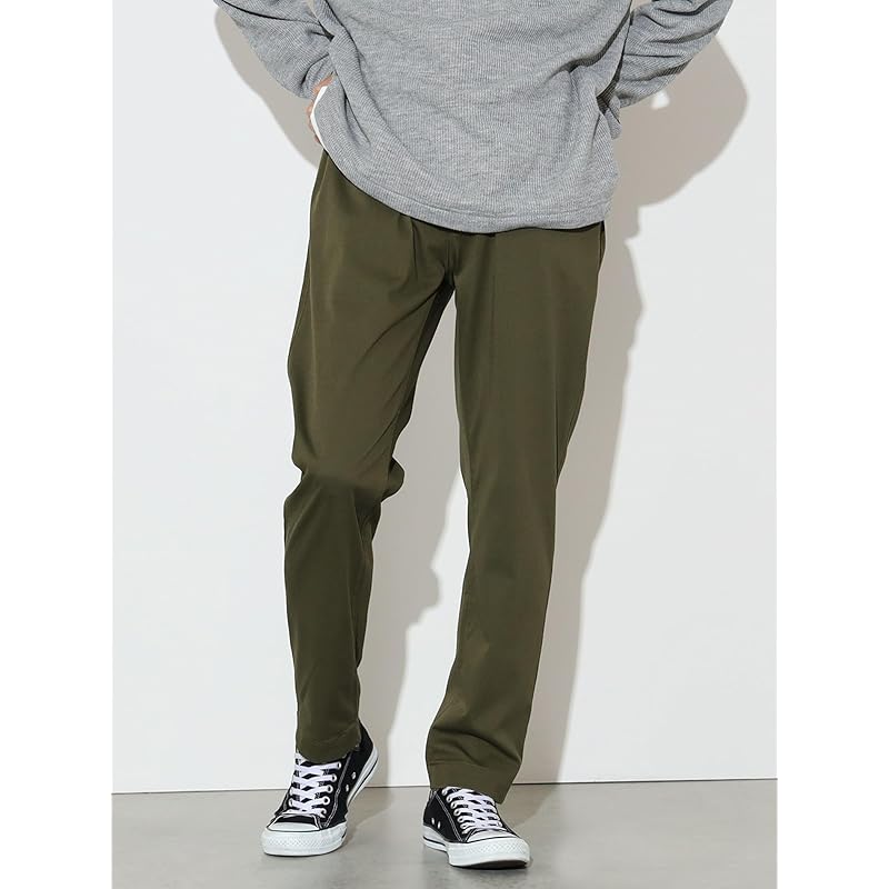[Beams Heart] pantaloni vis stretch ușor bărbați OLIVE S