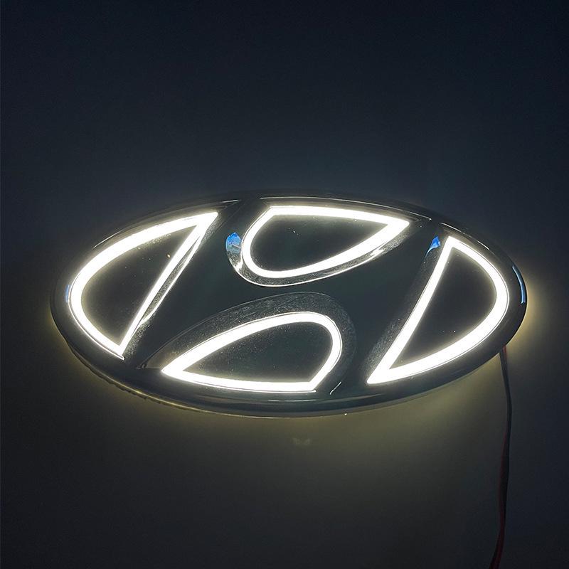 5D LED Rear Emblem Light for Hyundai Tucson, Elantra, Santa Fe, Sonata