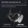 Noise-Canceling Over-Ear Telephone Headset with Microphone for Telesales Agents