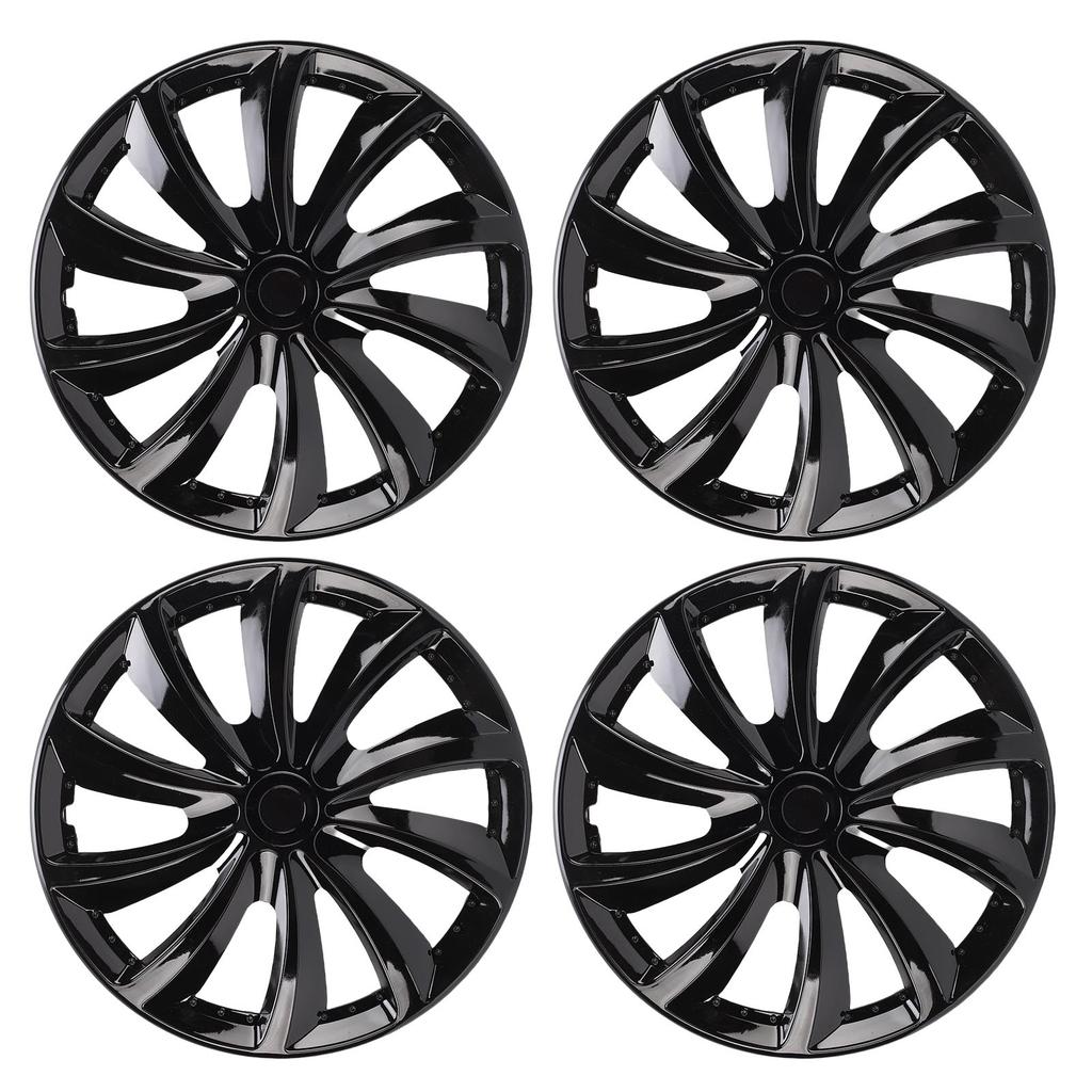 4 Pcs 16 Inch Hub  Anti Scratch   Stylish Look   Fit R16 Wheel   Cover for Most Cars Truck SUV