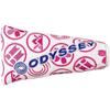 ODYSSEY Putter Head Cover F BLADE SPRING 25 WHT/PNK (for Putter) White/Pink