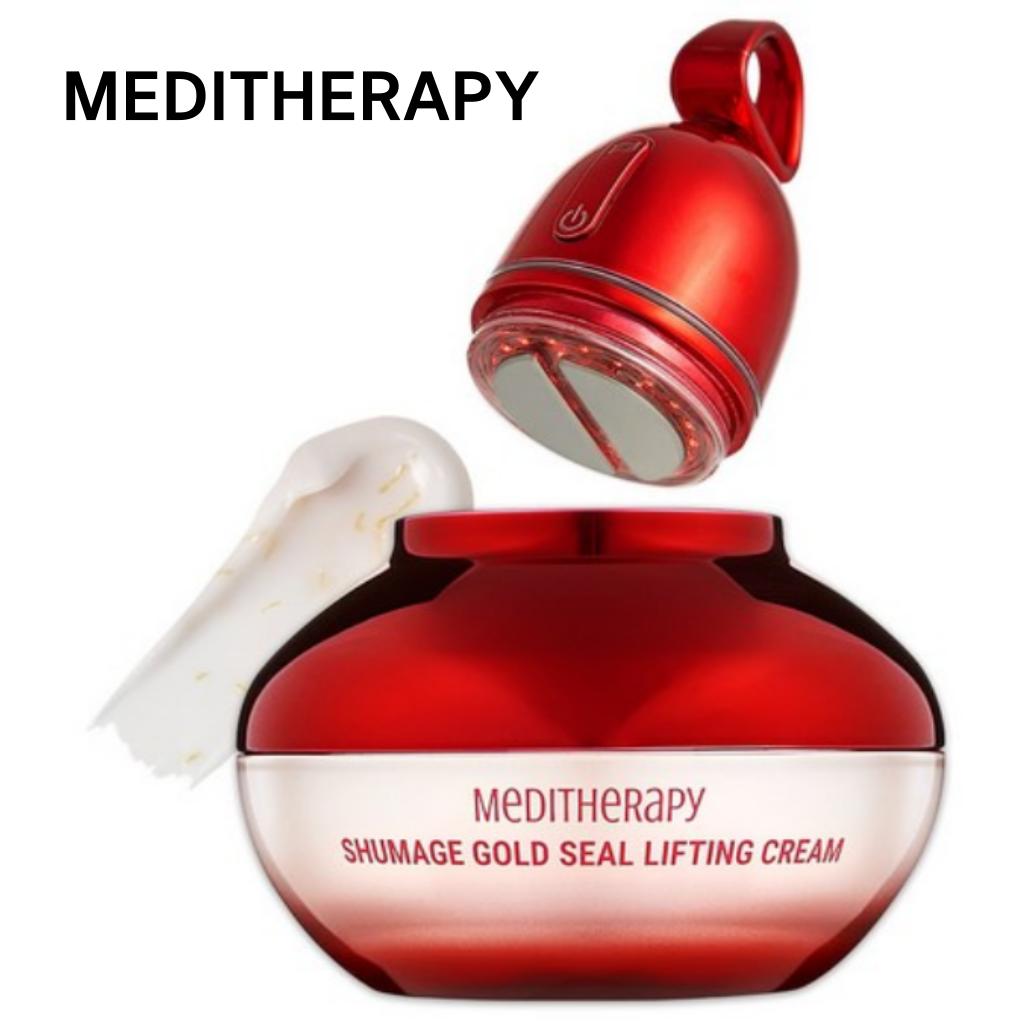 

[MEDITHERAPY] Шумаж Золотая печать Лифтинг-крем+EMS устройство