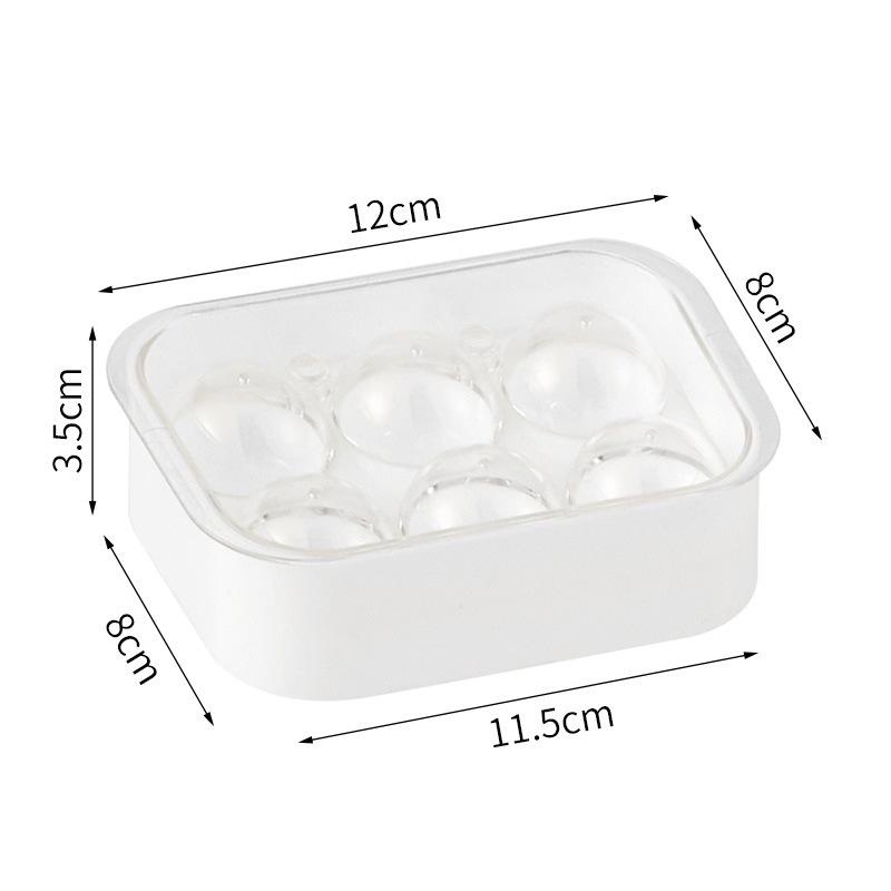 Ice Cube Trays Silicone Ice Cube Tray for Freezer Round Ice Cube Molds Easy Release Ice Cube Maker for Whiskey Cocktail