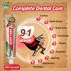 Zandu Dantveer Ayurvedic Toothpaste With Irimedadi Oil Herbal Oral Care Formula For Daily Teeth Cleaning And Fresh Breath 500 g