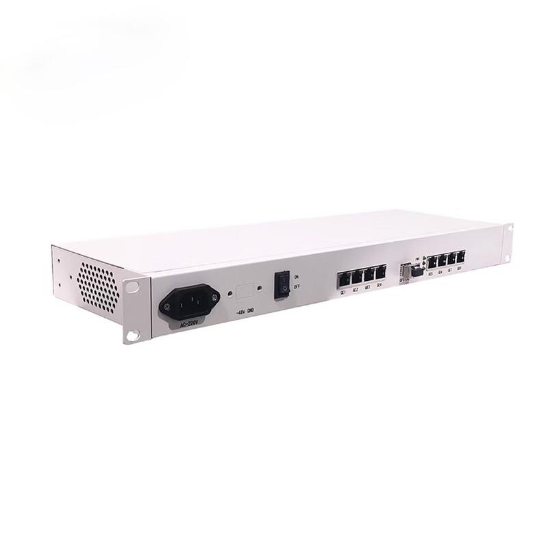 HJ8GE Rack-mount Fiber Optic Transceiver