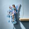 Creative Wall Storage for Bedroom Fairy Lamp, Resin Sconce with Warm LED Glow Energy Saving Light Lamps Living Room, Vintage Rustic Elf Decoration
