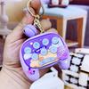 Squeak Toy Cartoon Keychain Stress Relief Gopher Game Machine Keychain Mini Bag Pendant  Small Gift