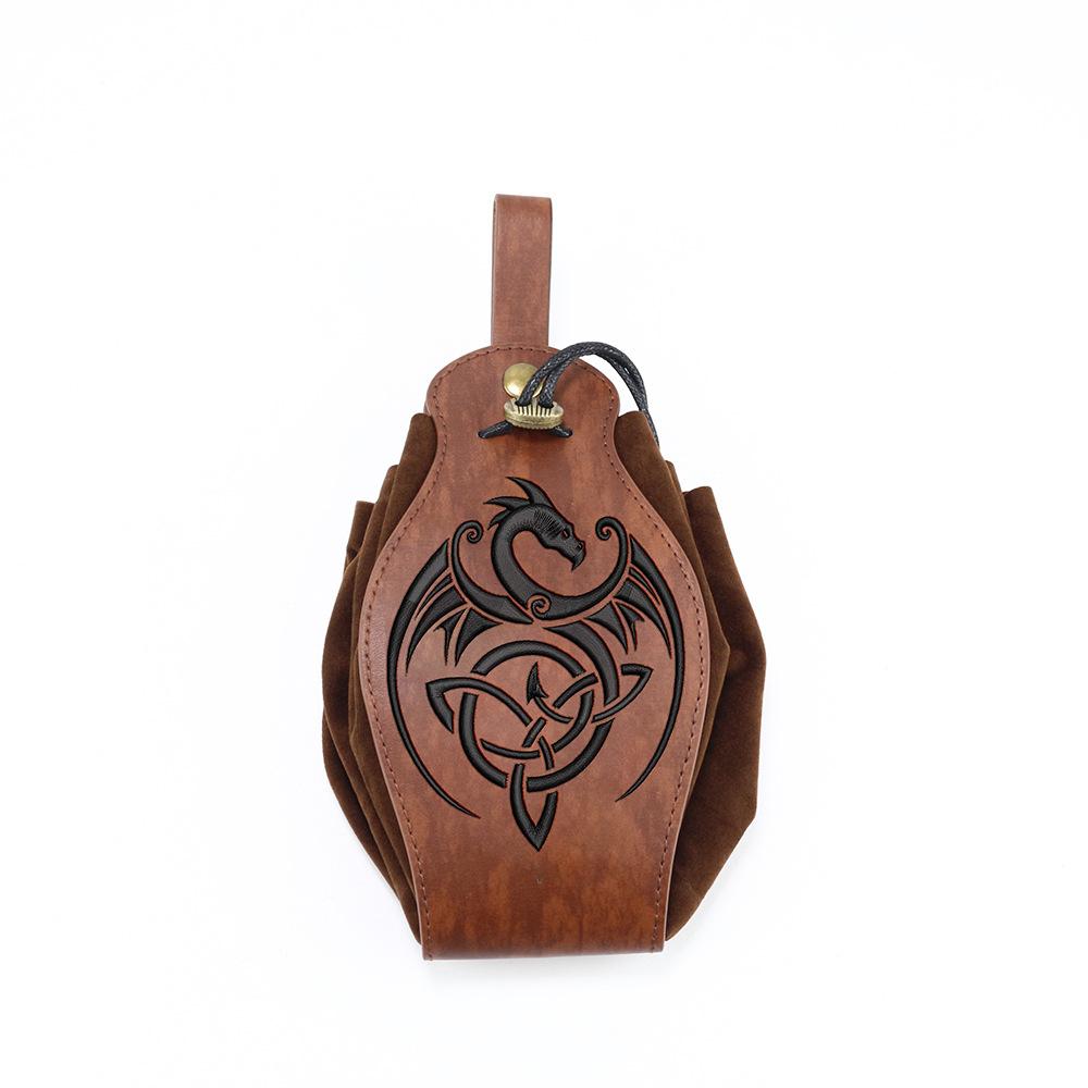 Medieval Knight Knight Belt Viking Vintage Pouch Halloween Cosplay Costume Dress Up Props