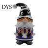 Small Resin Elf Sculptures Halloween Gnome Ornament, Spooky Faceless Figurine, Unique Whimsical Fall Table Decorations for Home Indoor Outdoor