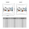 KPop Demon Hunters Halloween BlueTiger Pillowcase Printed Polyester Cushion Cover Decoration  Throw Pillow Case Cover Home