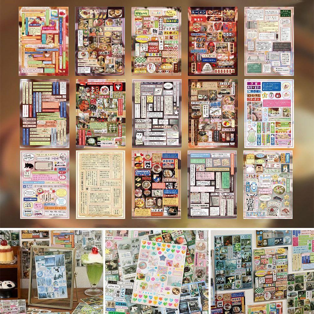 

30pcs/Set Ancient Dream Scrapbook Decorative Stickers Laptop Photocard Sticker Book Kids Gift