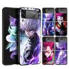 Hot Anime Hunter X Cover Phone Case For Samsung Galaxy Z Flip 7 6 5 4 3 5G Flip7 Flip6 Flip5 Flip4 Flip3 Black Fundas Shell Gala