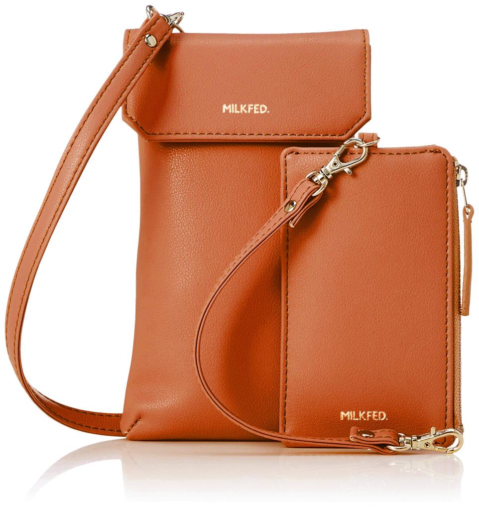 Milkfed BASIC SHOULDER Shoulder Bag for Brown (103203053006) Girls,