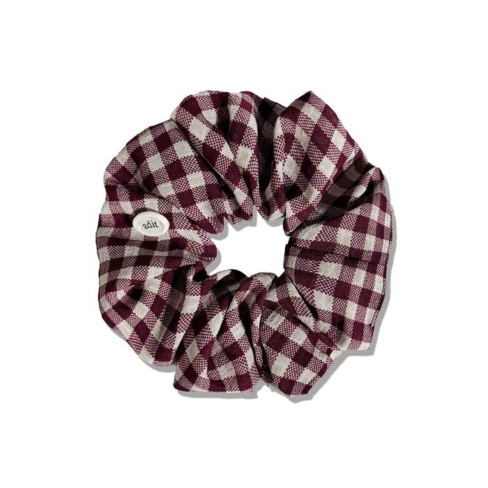 Check scrunchie_wine