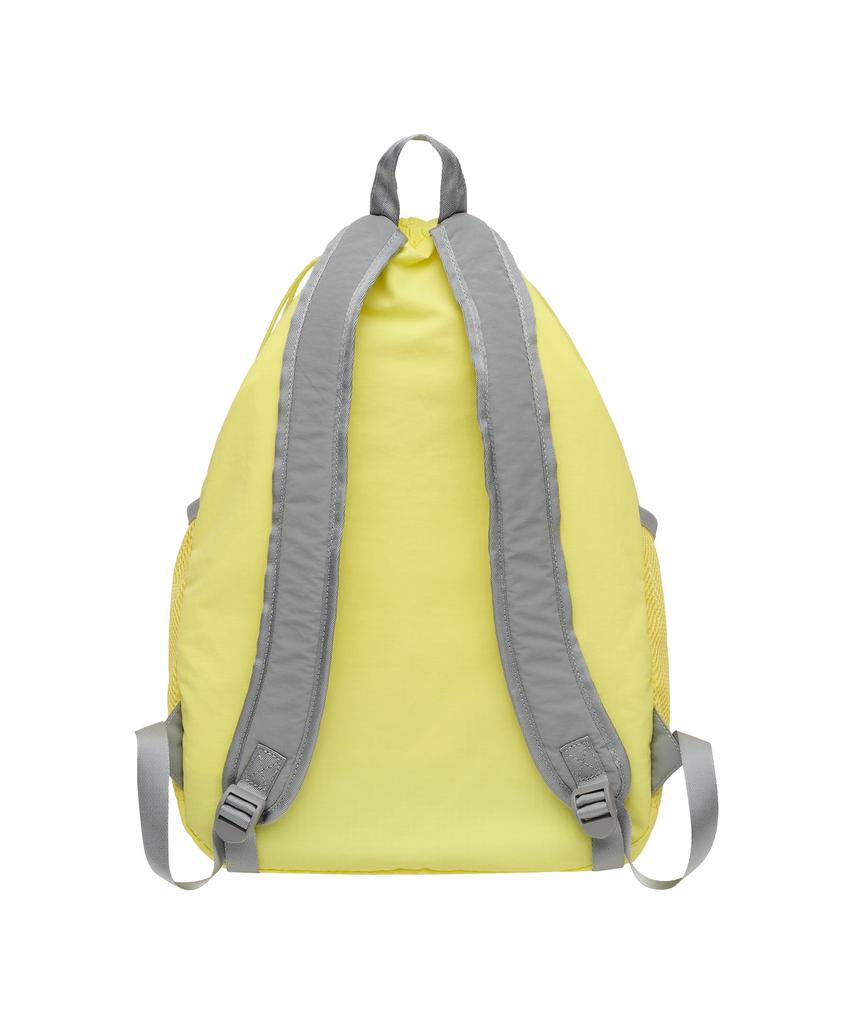 Ames-Worldwide String Casual Back Pack Yellow
