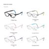 Unbreakable Kids' Silicone Myopia Glasses - Anti-slip, Transparent Frames for Boys and Girls, Prescription-Compatible