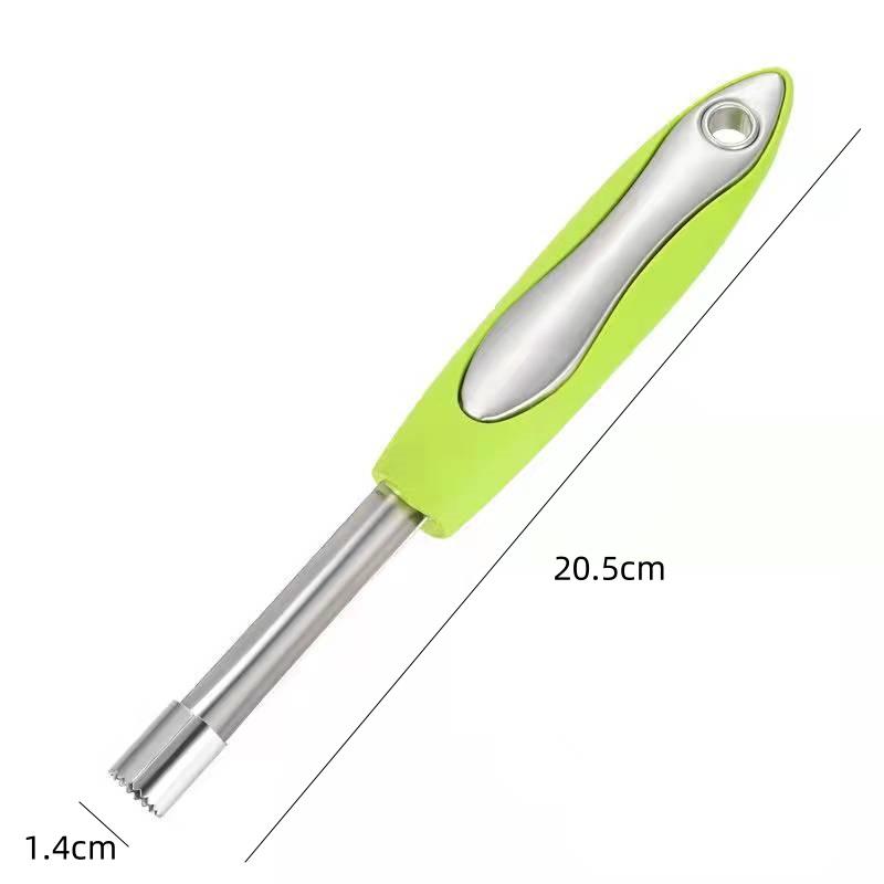 Pære Frukt Kjernefjerner i Rustfritt Stål 0.8/1/1.4/2cm Kjerne- og Frøfjerner For Eple Kirsebær Hagtorn Kjernefjerner Kjøkkenredskaper