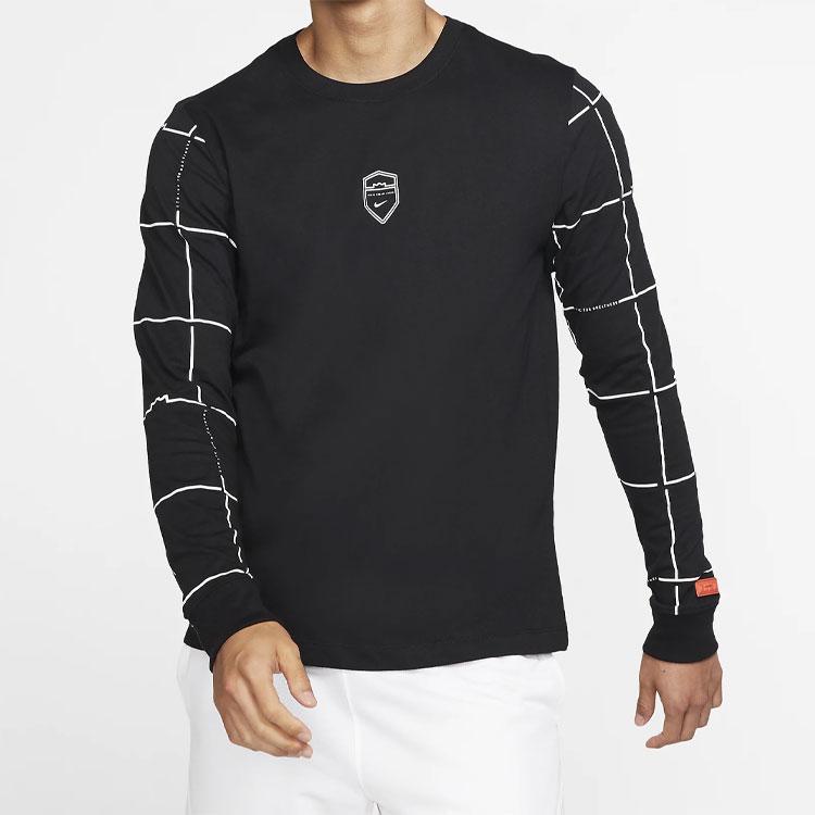 Nike T Shirts Men's Crew Neck Moderate Straight Fit CD0926-010