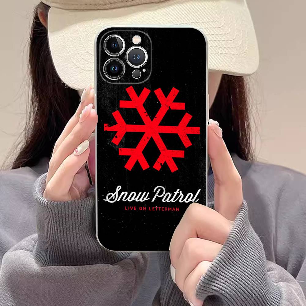 

Rock Band S-Snow P-Patrol Transparent Phone Case For IPhone 17 Air 16 Pro Max 15 14 13 12 11Plus Shockproof Cover iPhone 15 pro