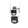 Dual-Lens Night Vision Surveillance Camera with Two-Way Audio