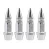 4Pcs Bullet Valve Caps Car Motorcycle Wheel Tire Valve Caps Dustproof Cover 45/60mm Spiked Valve Caps Auto Exterior Amagi