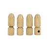 1Set Mini Drill Collet Chuck 2.0mm Shaft Hole Brass Motor Shaft Clamp Brass Chucks Adapter For Power Tool Accessory Tool Set