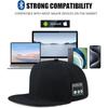 Multifunctional Outdoor Hat with Bluetooth Speakers Wireless Headphones Detachable Adjustable Music Baseball Cap Running Sports