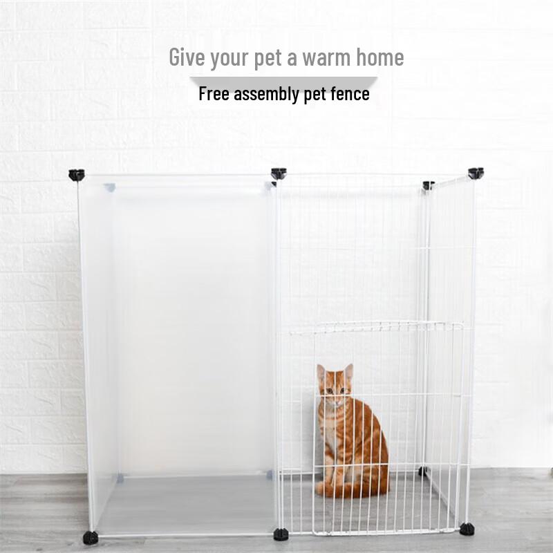 Modular Indoor Pet Playpen with Top Cover