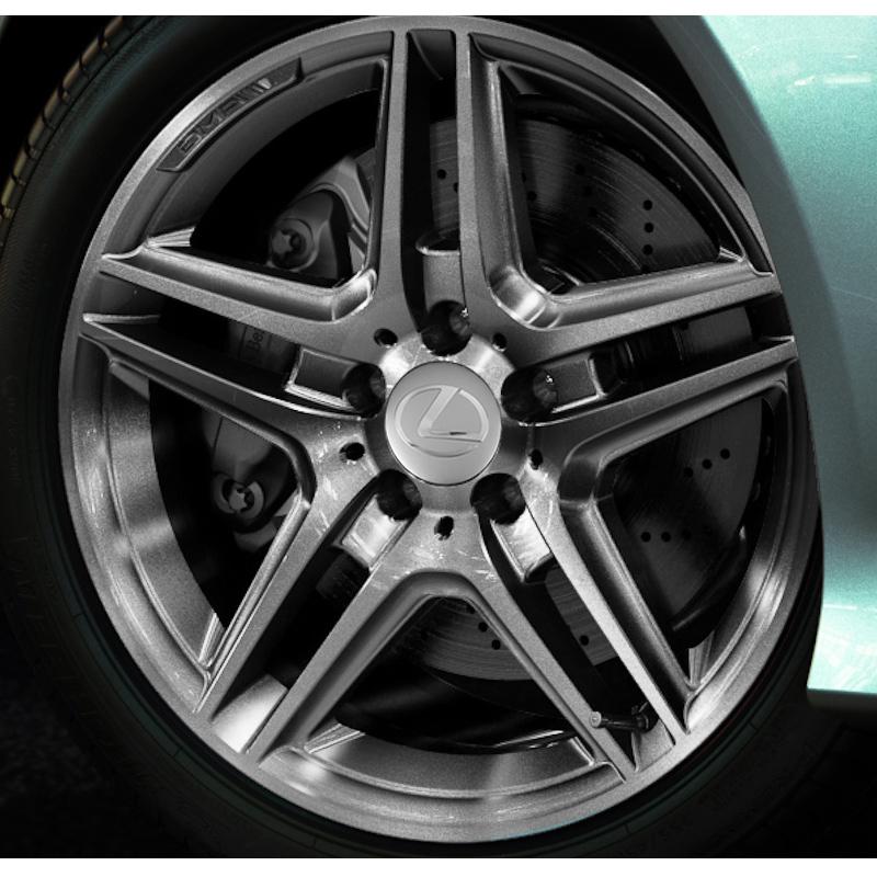 4 szt. 56 mm Emblemat Samochodowy Nakładki na Środki Kół Auto Naklejka Akcesoria do Lexus F SPORT Plug-in Hybrid ES UX GX LBX NX RX 350h 450h