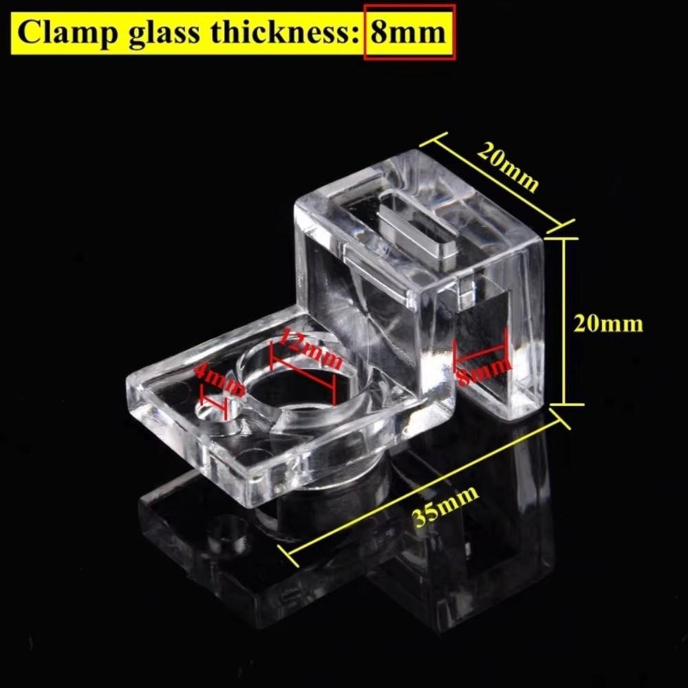 1PC Acrylic Aquarium Lid Cover Support Holder Transparent Fish Tank Acrylic Clips Holder Fish Tank