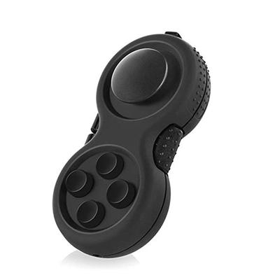 Black Pad Fidget Toys Game Classical Controller with 8 Functions Sensory Toys Relieves Stress Anxiety Decompression Toy Juguetes