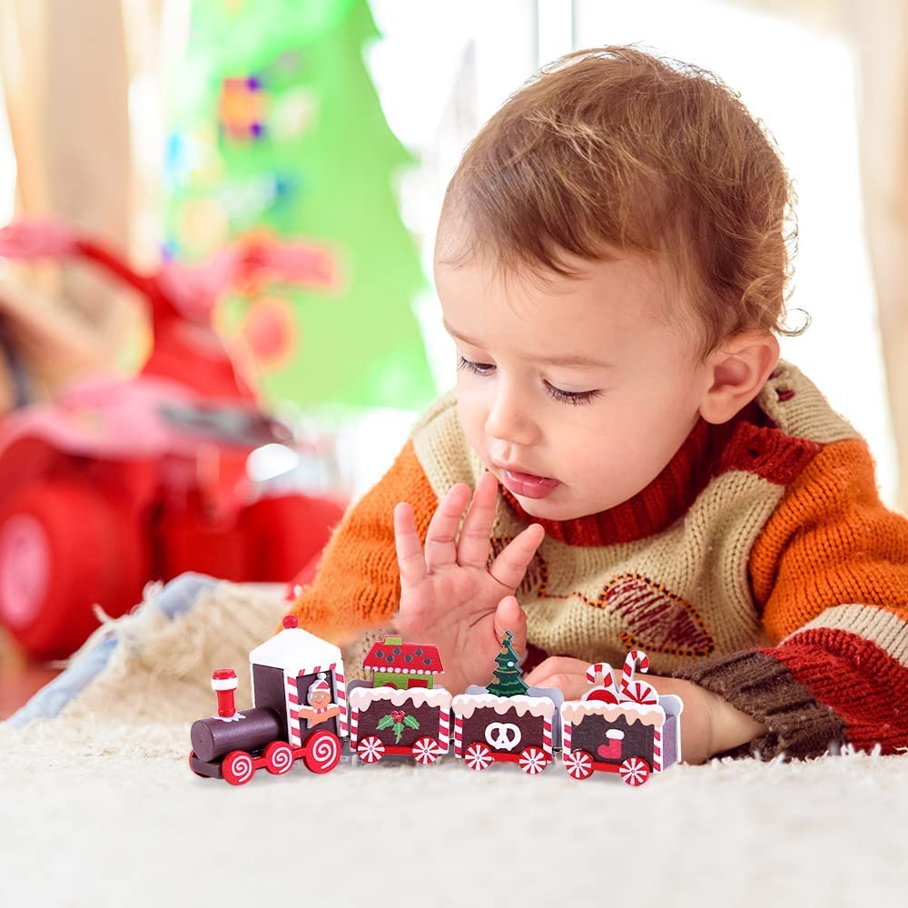 Weihnachten Weihnachtsmann Holz Weihnachtsminiatur Holzweihnachten Holz Mini Kinderzug Weihnachten Weihnachten Weihnachtsgeschenk Schmuckstück, Figur, Geschenk,