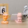 Anti-slip Panda Mobile Phone Holder Resin Panda Desk Lazy Bracket  Mobile Phone Accessories