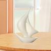 Sailing Boat Decor Modern Sculpture Decorative Birthday Gift Ship Statue,Sailboat Figurine