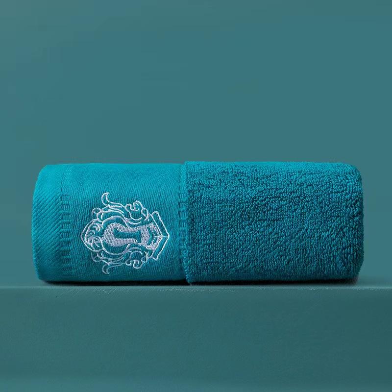 1/4/6Pcs Luxury Embroidery New High-Grade 100% Cotton Towels Sets Soft Bathroom Face Towel Handtowel Personalized Gift Towels
