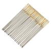 30 Stück/Karton Sticknadeln 3,4 cm - 4 cm Einfädelhilfe Nadel aus Edelstahl zum Nähen Haushalts-DIY-Basteln Kreuzstichwerkzeug
