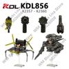 KDL856 Figura de Ação de Bloco de Construção K2357 K2358 K2359 K2360 Tijolo Brinquedo Infantil Consulte o Atendimento ao Cliente Para Ver a Imagem Completa