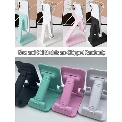 1Pc Foldable Desktop Mobile Phone Holder, Suitable For Watching Tv Series, Studying And Working, Easy To Carry