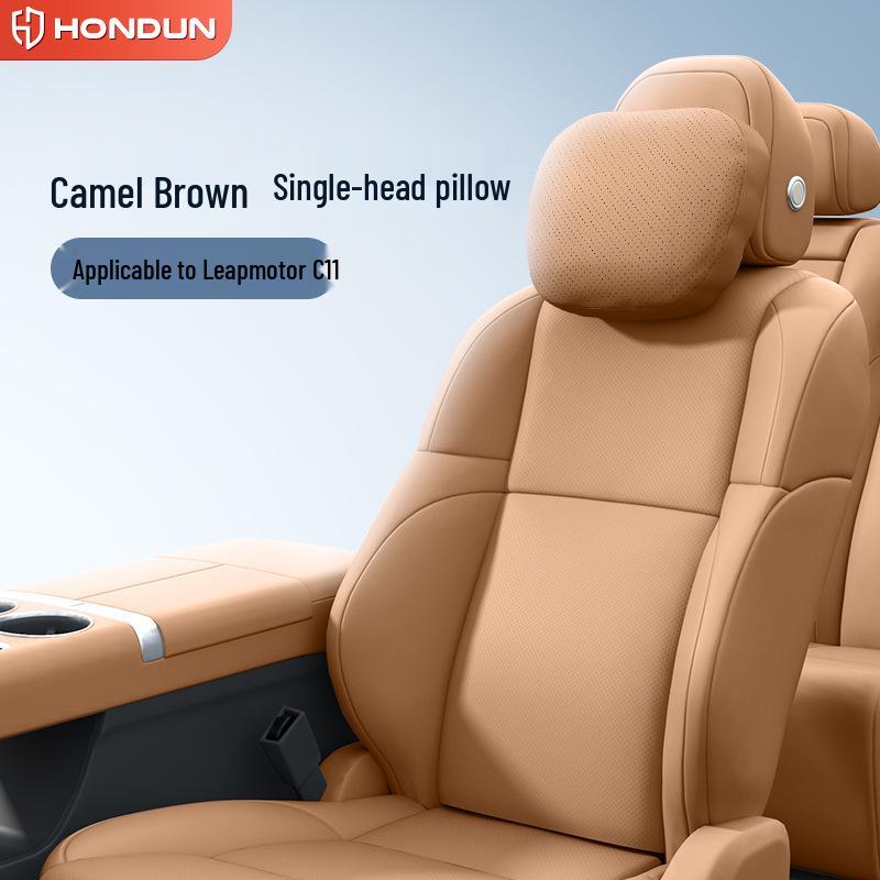 

Комплект подголовника и поясничной поддержки Leapmotor C11: Незаменимое украшение салона автомобиля для защиты шеи и поясницы