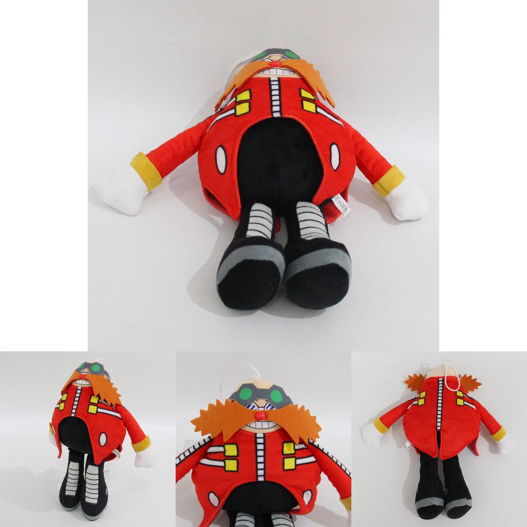 Sonic The Hedgehog 12 Inch Plush Classic Dr Eggman Soft And Cuddly Toy For Kids