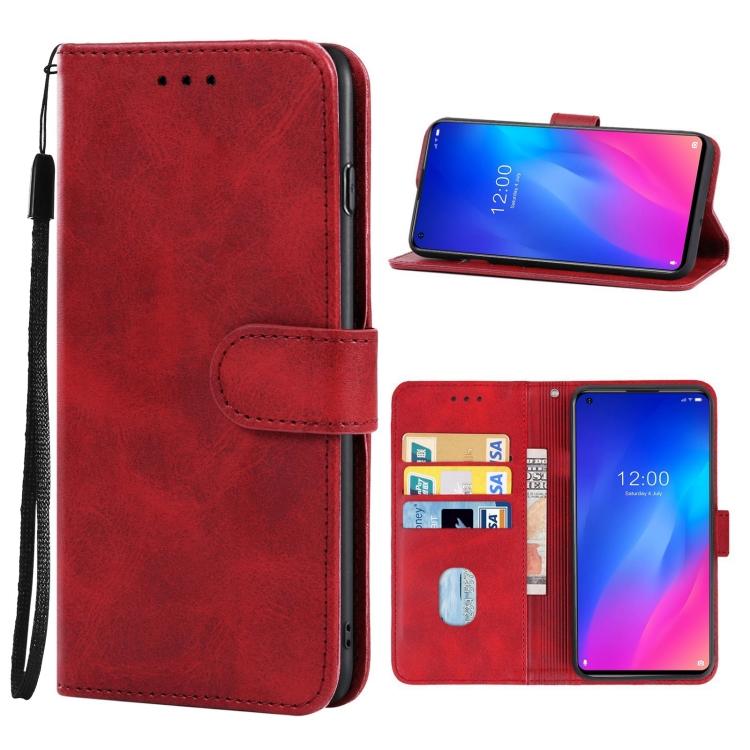 

Кожаный чехол для телефона DOOGEE N30 For DOOGEE N30 красный
