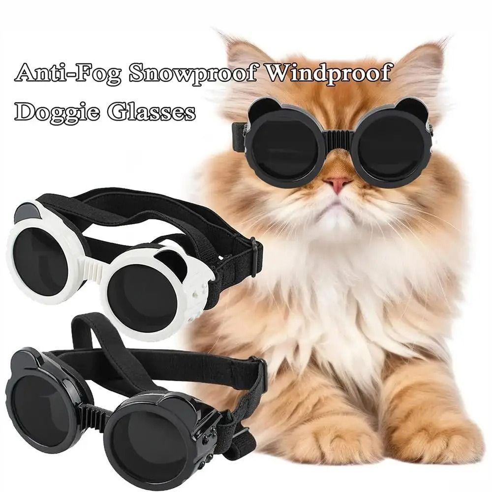 Cool Pet Goggles Adjustable Dog Sun Eyewears Dog Eye Wear Dog Sunglasses  Outdoor