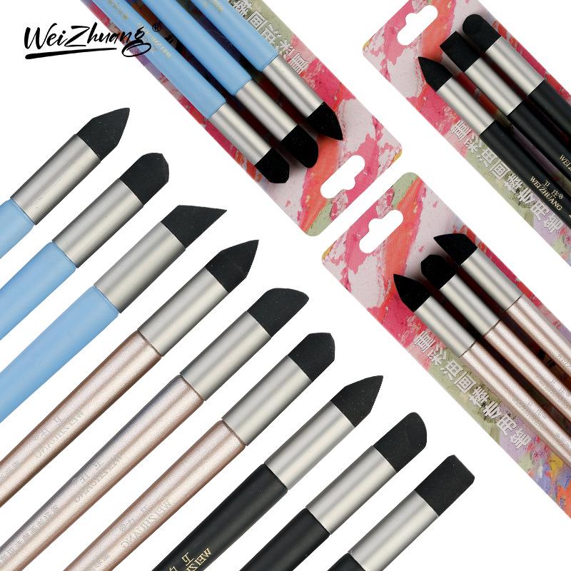 Heavy Duty Color Oil Pastel Sponge Eraser for Art Students & Exam Highlights