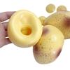 Stress Relief Toy Realistic Mashed Potato Skin Soft Filled Fidget Toy Slow Recovery Dough