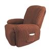 Elegant Elastic Bubble Grid Tub Single Armchair Cover with Armrests, Soft and Comfortable Single Seats Sofa Cover for Relaxation